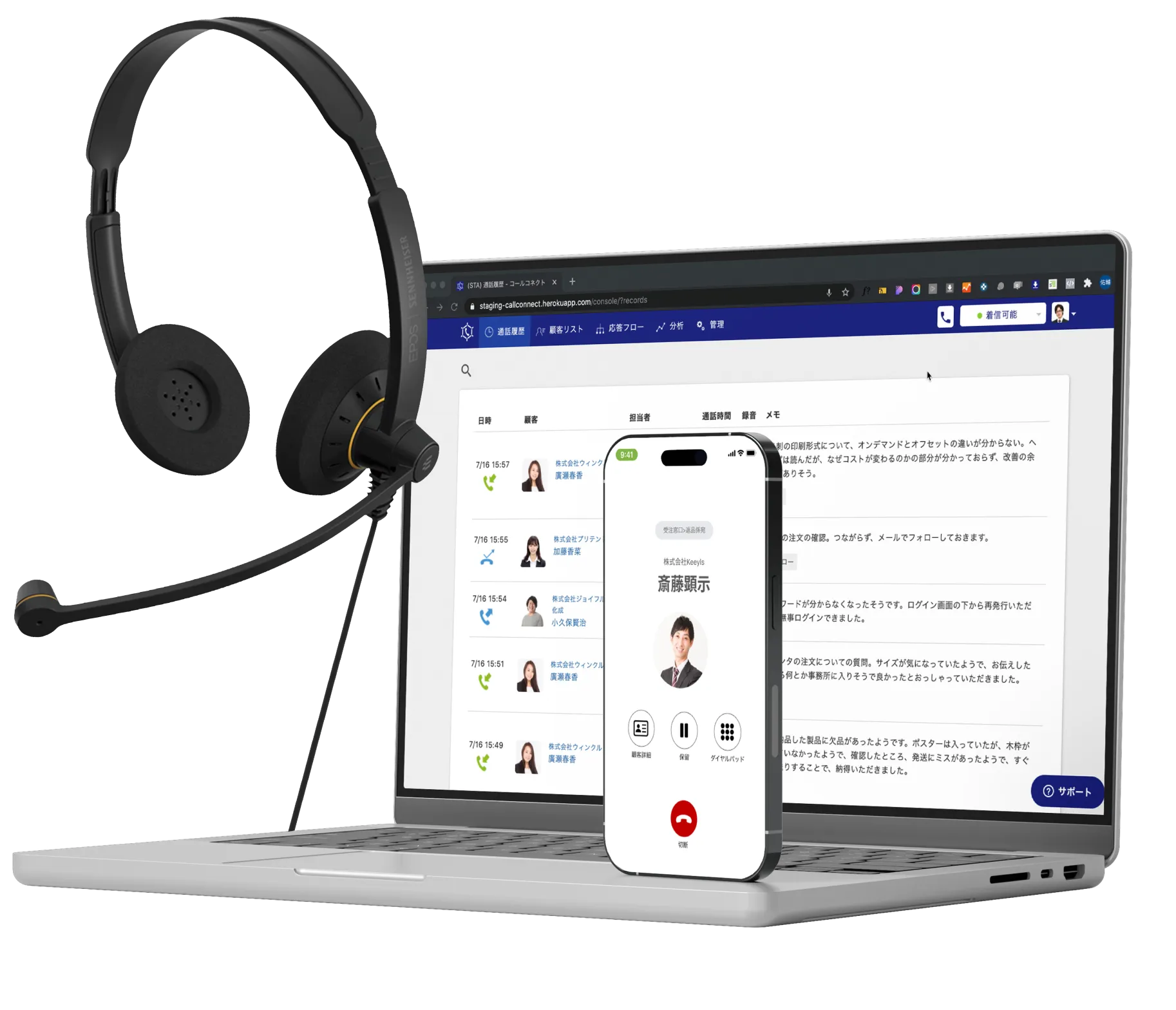 CallConnect 利用イメージ